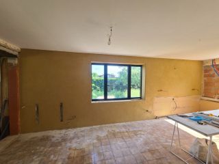 Rénovation enduit terre